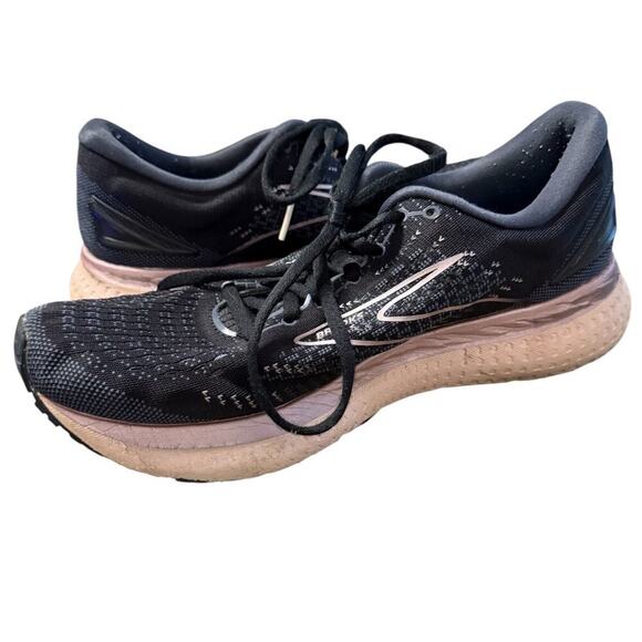 Brooks Glycerin 19 Running Shoes navy Pink Women’s Size 10 - Picture 4 of 7